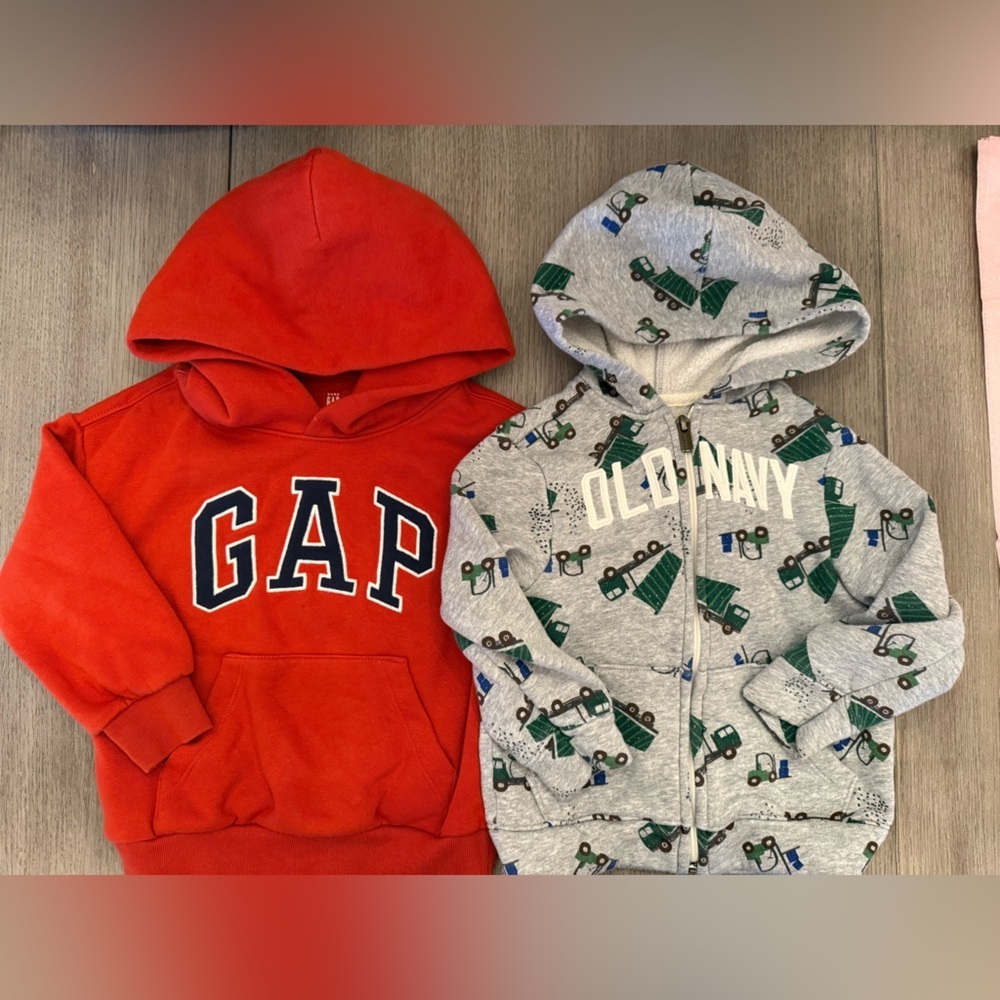 GAP and Old Navy Boys Hoodies